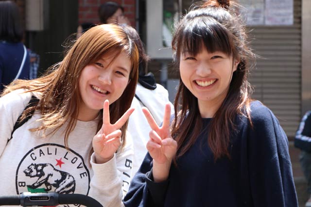 五十嵐さん姉妹、右が香菜恵さん