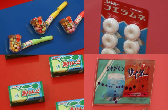 懐かしい駄菓子がいっぱい