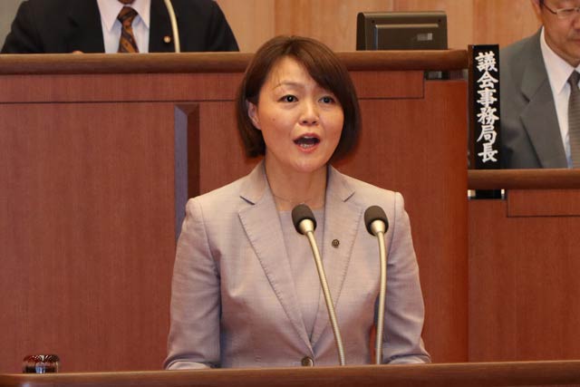 開会であいさつする藤田市長