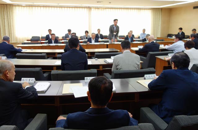 6月定例会の提出議案概要説明会