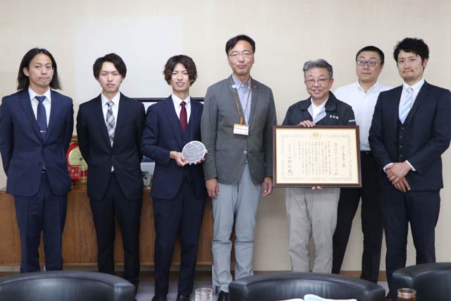 国定市長を表敬訪問