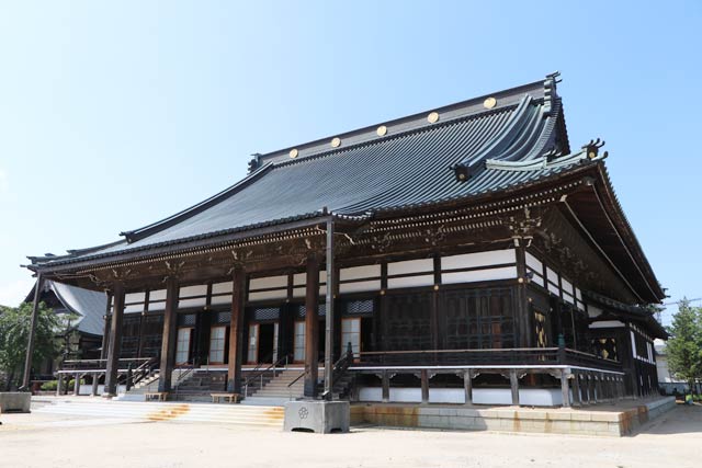 御坊市の会場になる三条別院