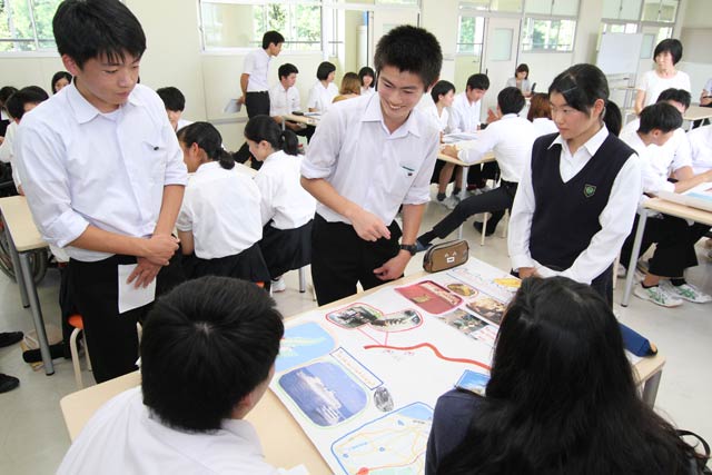 県立加茂農林高校と新潟経営大学が高大連携授業