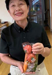 野菜つめ放題の袋
