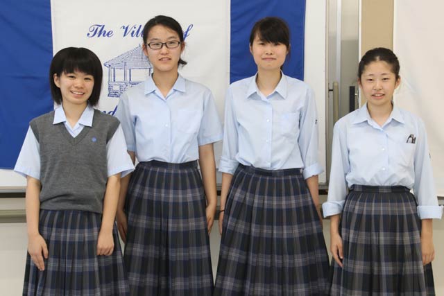 左から北沢さん、渡辺さん、解良さん、七里さん