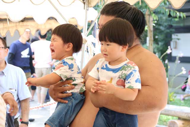 誉富士と記念写真