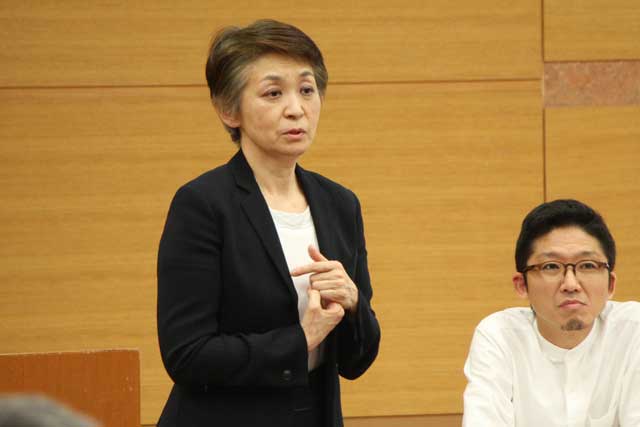 セミナーの講師の阿部佳さん