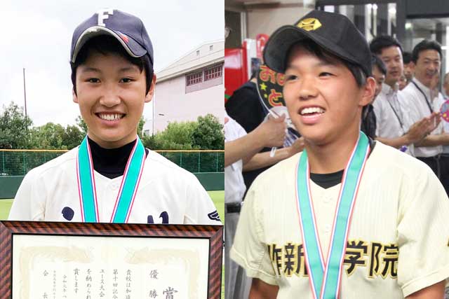 左が相田千陽選手、右が関桃子選手