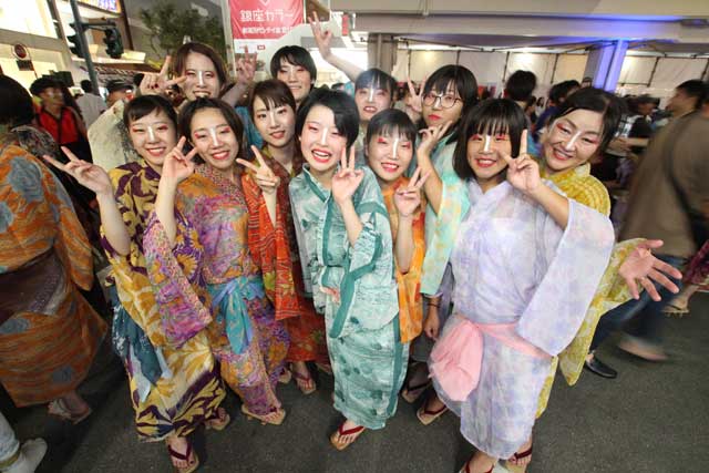 新潟総踊りに出演した風雅