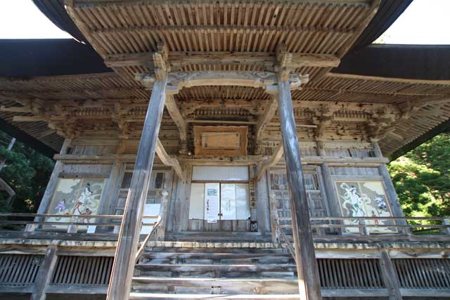 イケメン官能絵巻が設置された国上寺