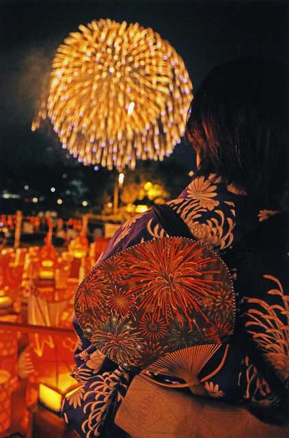 吉澤 園恵（三条市）「花火二重奏」