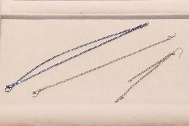 ワークショップで作るブレスレットとピアス