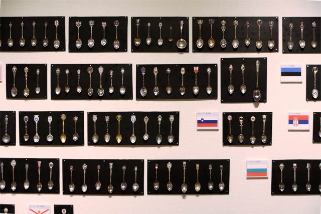 世界の紋章のスプーン