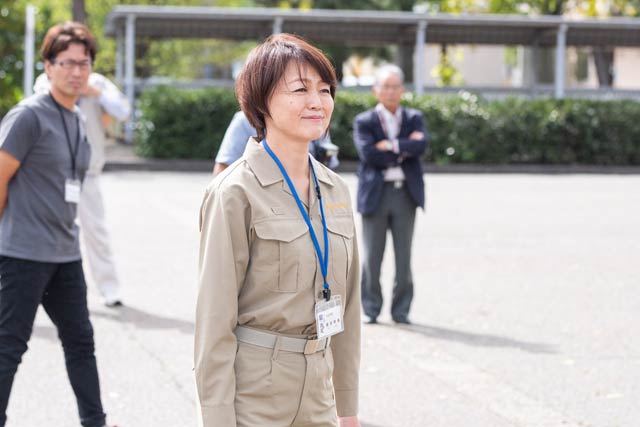 派遣職員を激励する藤田加茂市長