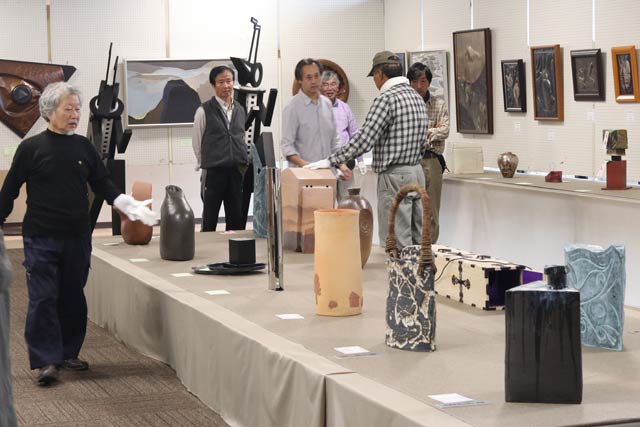 応募作品が昨年から倍増した工芸・美術部門