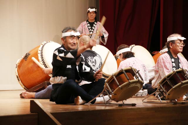 『秩父屋台囃子』に藤本吉利さんも参加