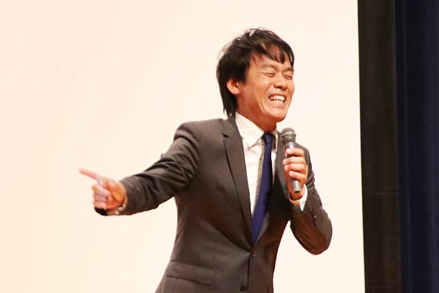 スマート農業フォーラムに出演した「下町ロケット」野木教授役の森崎博之さん