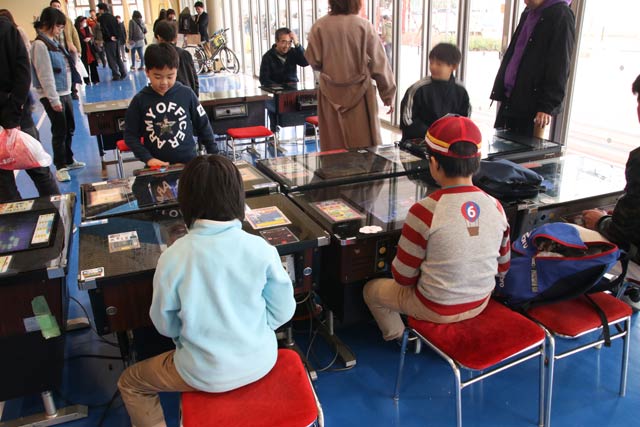 テーブルゲームのコーナー
