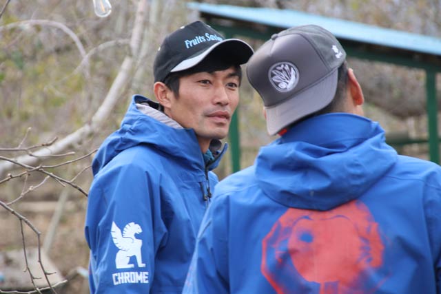 長沼林檎生産組合の徳永組合長