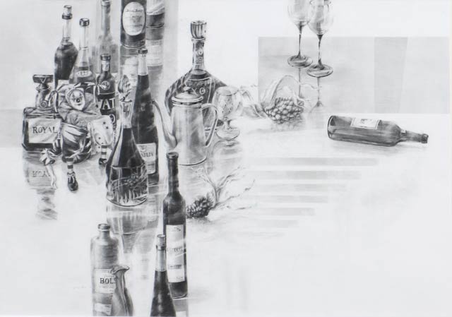 洋画で芸展奨励賞・亀山良子さん「space」