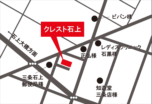 周辺のマップ