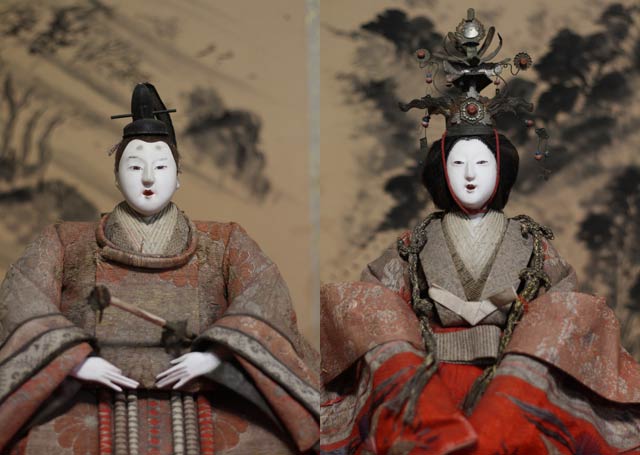 衣装は傷んでいるが顔やきれいなまま保存されている