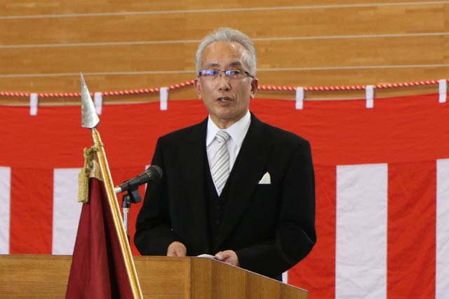野村校長の式辞