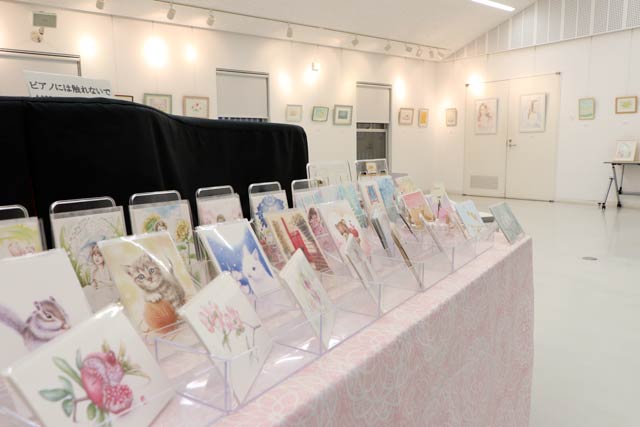 原画展会場