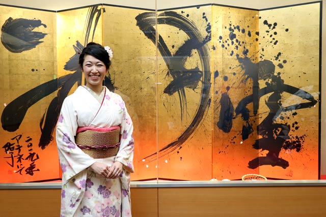 作品と泉田さん