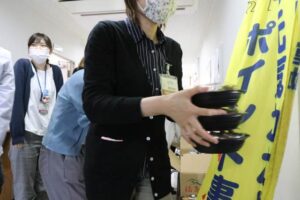 週に1度テイクアウトを利用する燕市保健センター