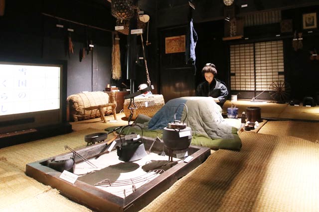 約200年前に中条地内に建築された民家を移築