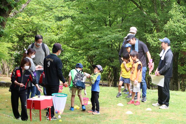 保内公園を会場にチャレンジウォーク'20