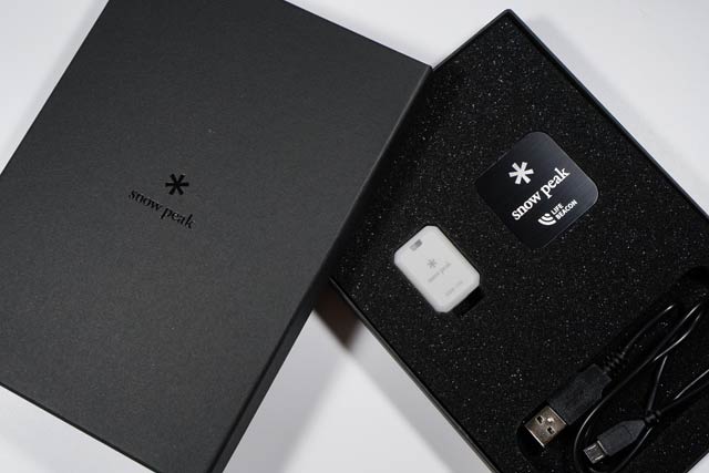 Bluetooth 発信機「LIFE BEACON」のSnow Peakコラボレーションモデル