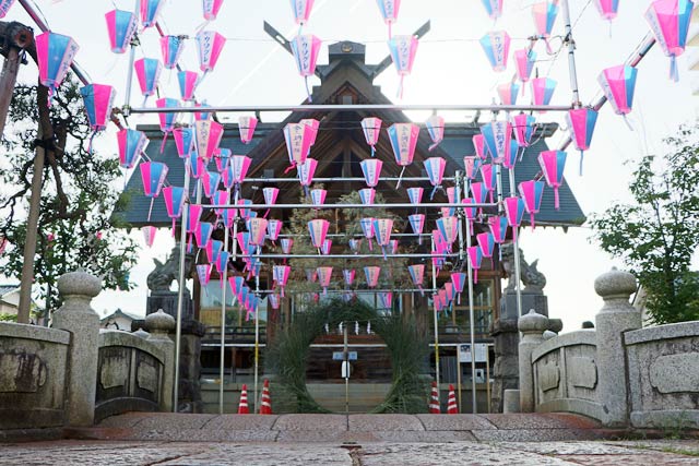 30日に夏越しの大はらえを行う神明宮