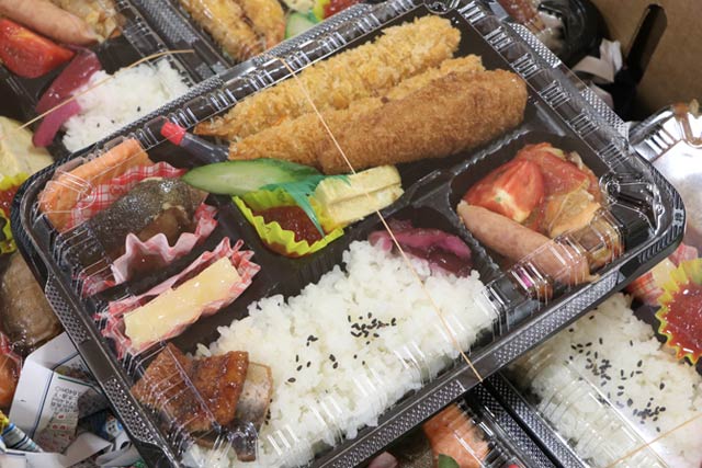 届けた弁当