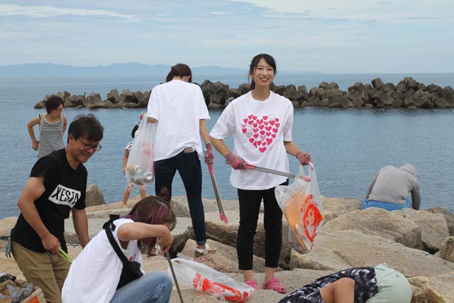 新潟クリーンCleanプロジェクト2020 in 関屋浜海水浴場