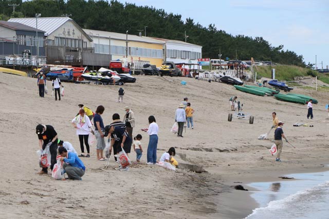 新潟クリーンCleanプロジェクト2020 in 関屋浜海水浴場