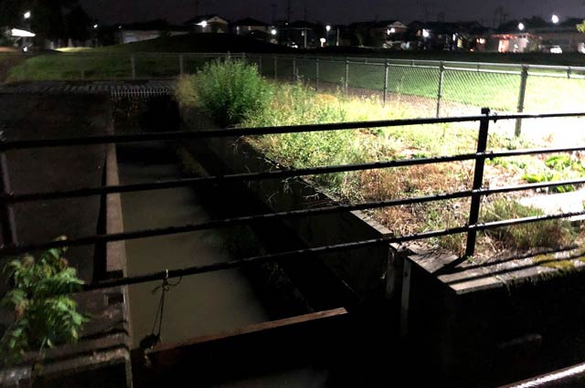 条南あおば公園に設置された調整池もゲリラ豪雨には太刀打ちできない