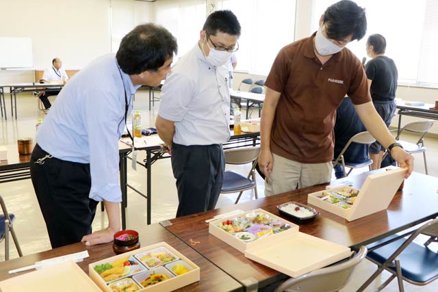 八十里御膳の試食会