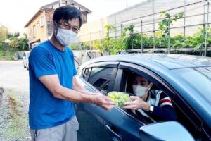 ドライブスルー方式の販売イメージ