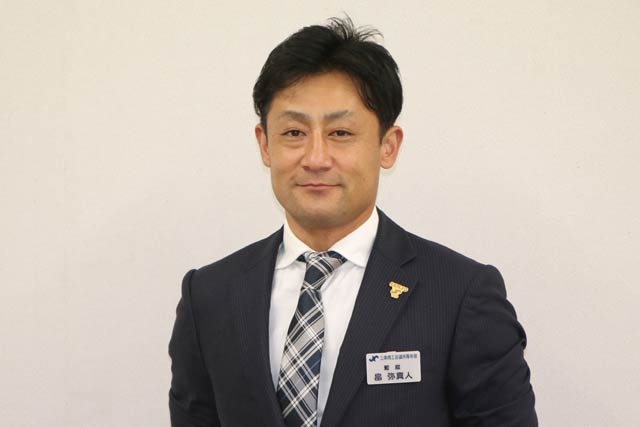 三条商工会議所次年度会長に選出された畠弥真人さん