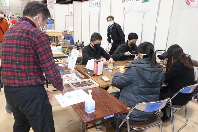 「燕三条じばさん感謝祭2020」のものづくり体験