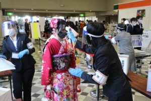 11月22日に延期して行われた令和元年度三条市成人式
