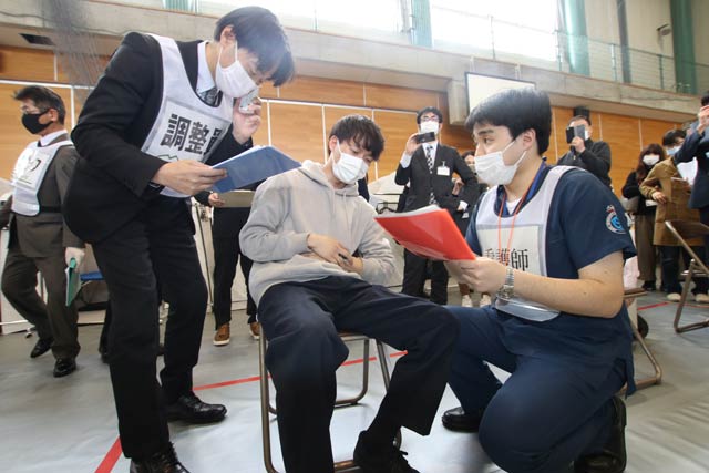 副反応への対応の訓練