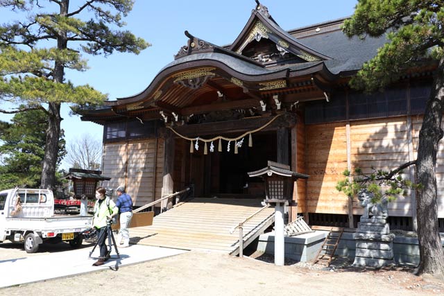 八幡宮拝殿