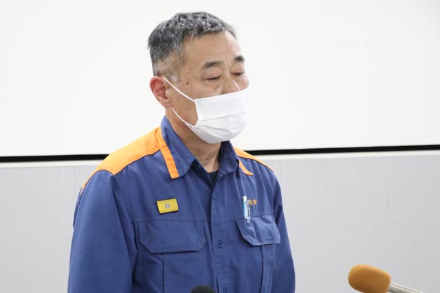 加茂地域消防本部の茂野消防庁