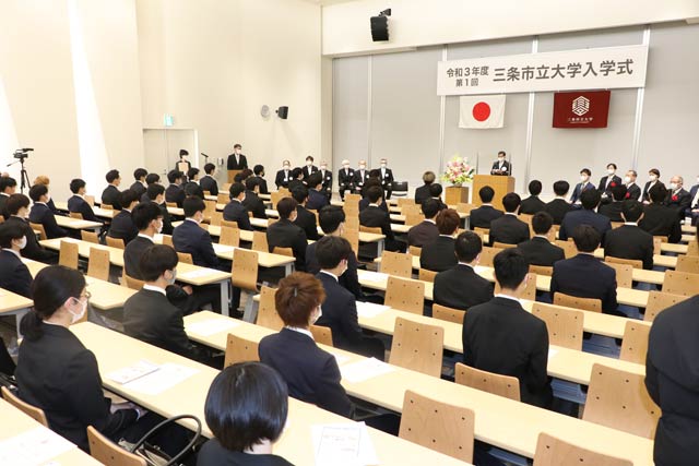初めての入学式