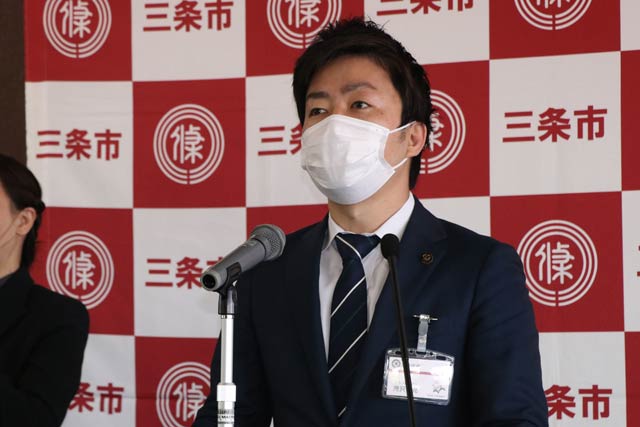 13日の滝沢市長の記者会見
