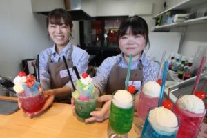 弥彦おもてなし広場にオープンした和Cafx「弥彦うめもと屋」