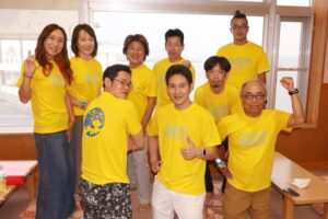 岡山県の9人が越佐海峡横断に挑戦